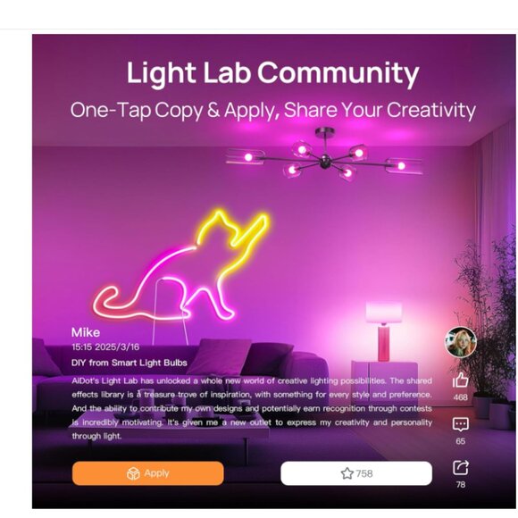 Linkind Wi-Fi Smart Light Bulb 2 Pack NEW IN BOX - Picture 4 of 8